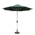 Parapluie de jardin Milan en aluminium brossé, vente en gros