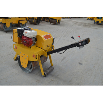 Manual 200kg mesin roller drum vibrator tunggal