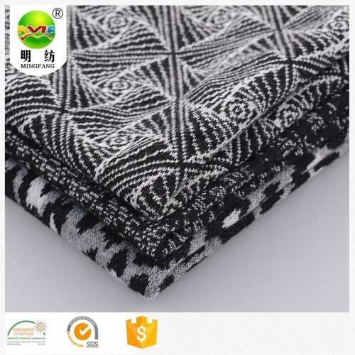 Jacquard Fabric FOR CLOTHING Wholesale cotton polyester spandex knitted jacquard fabric Supplier