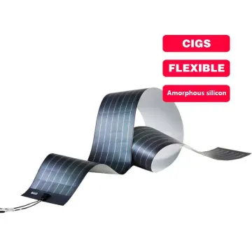 90W-100W OEM Thinner Film Rolled Bendable 360 Degree Flexible Solar Panel with CIGS Cells for Roof
