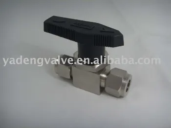 ferrule type pneumatic ball valve