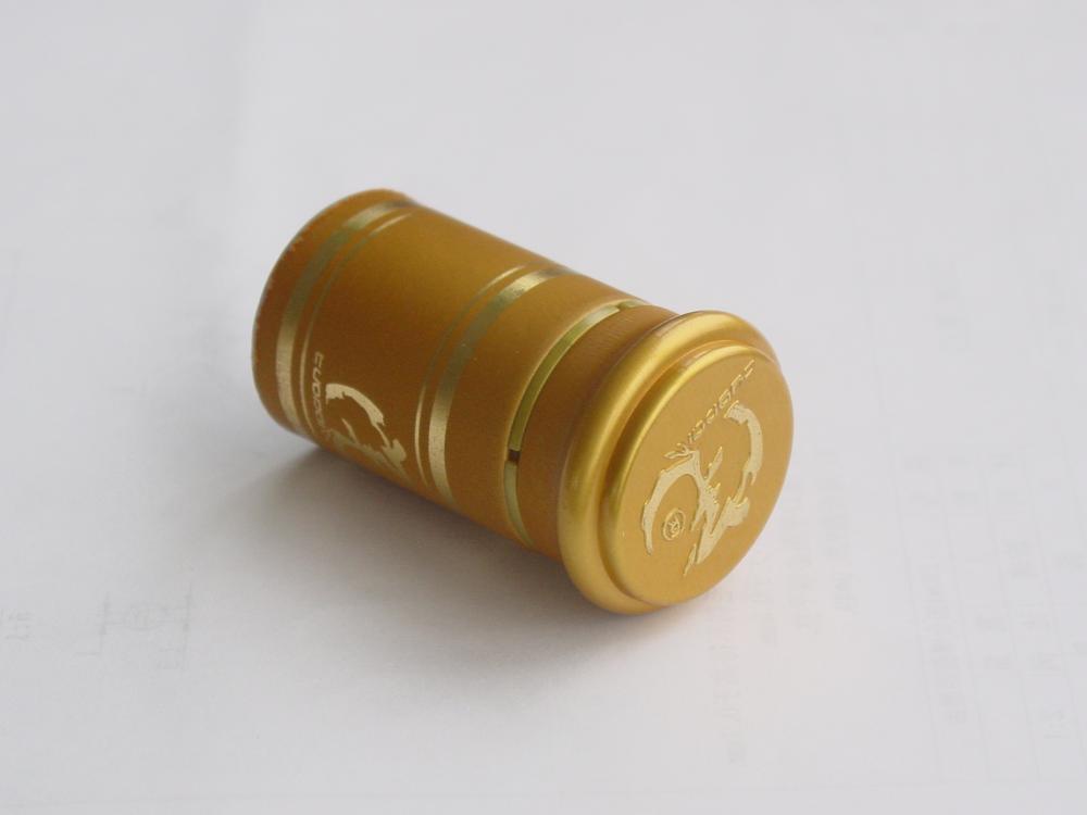 Aluminum plastic 30x53mm bottle closures