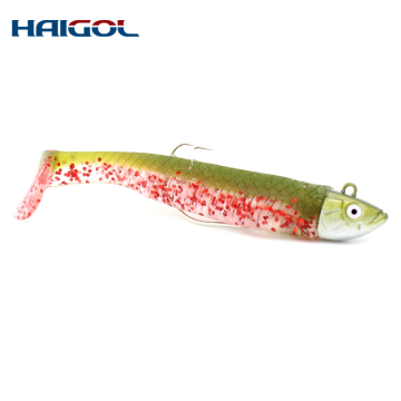 Black Texas Minnow 7cm-17cm Fishing Lures for Bass Pike