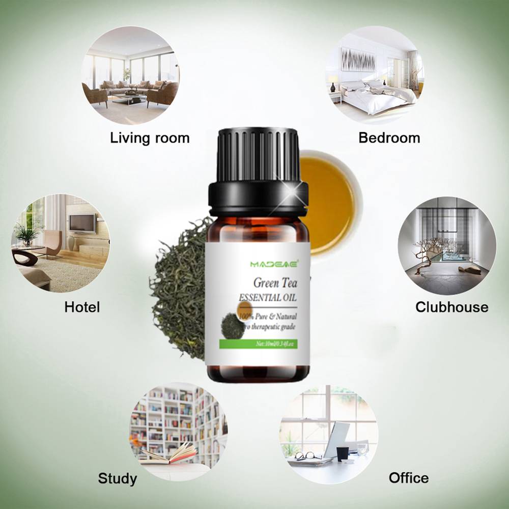 Water-Soluble Green Tea Essential Oil For Aroma Diffuser