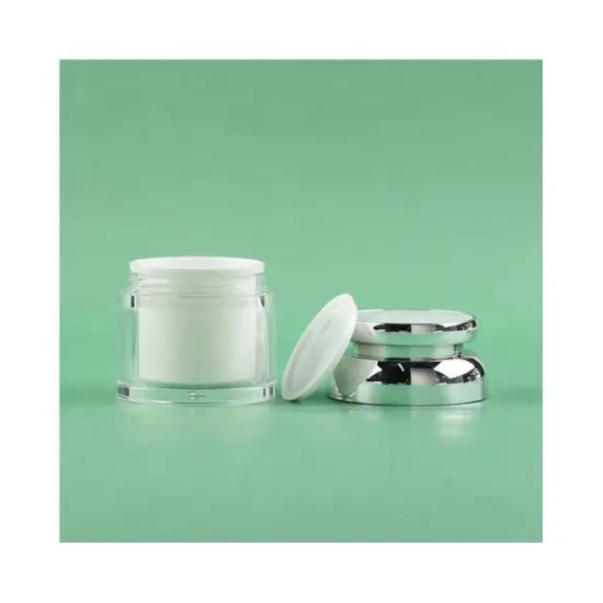 15ml 30ml 50ml Acrylic Plastic Empty lotion Containers Cosmetic airless bottle
