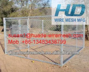 large metal dog kennel/dog panels/dog fences