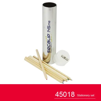 Promotional pencils in aluminium pencil holder