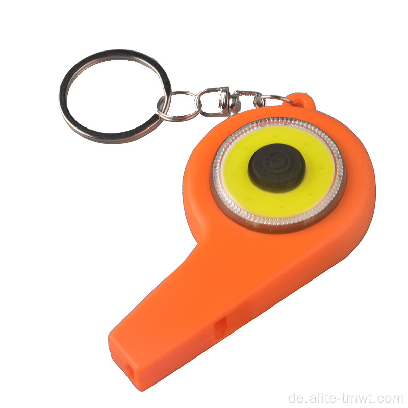 Pocket Emergency Whistle Keychain Taschenlampe