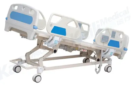 Hospital Electric Bed Five Functions ICU Bed