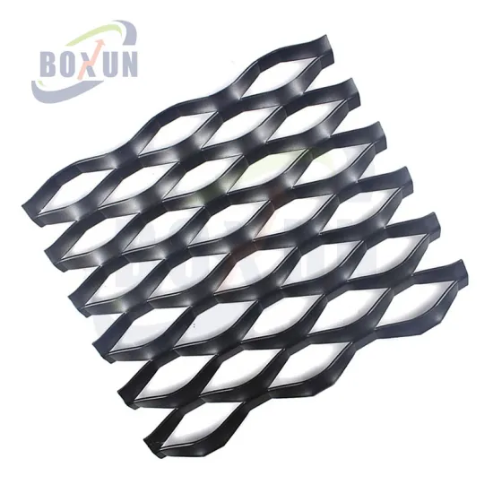 Premium Heavy Duty Galvanized & Aluminium Expanded Wire Mesh for Facade Cladding and Decorative Applications