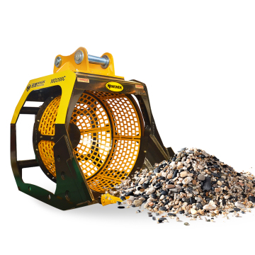 MONDE Excavator Loader Rotary Screen Bucket for Construction and Demolition