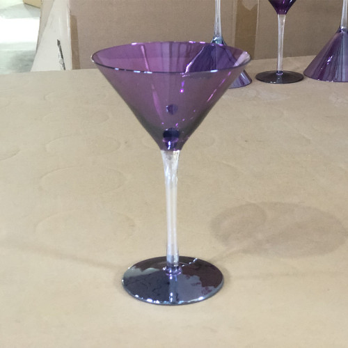 Wholesale Purple Color Red Wine Glass