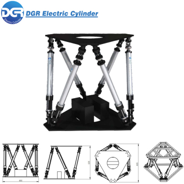 600 kg nyttolast Multi-Axis Simulation PlaFform