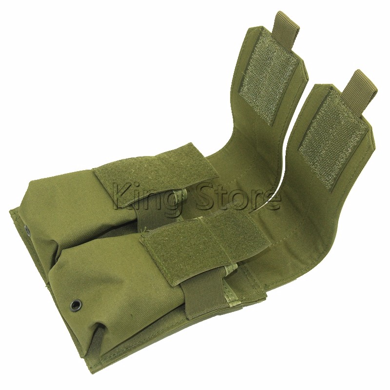 Taktische G-Haken Frontklappe – Double Stack, Für 3x 5,56mm Magazine, Kängurutasche, Für Westen, Rucksäcke