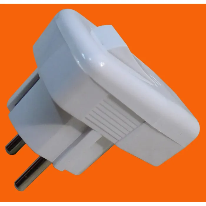 Steker Schuko yang Dapat Dipasang Kembali dengan Sakelar