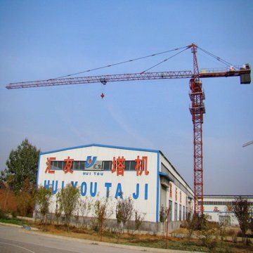 QTZ80 building construction elevator 8 tons tower crane(6012) with 60m jib