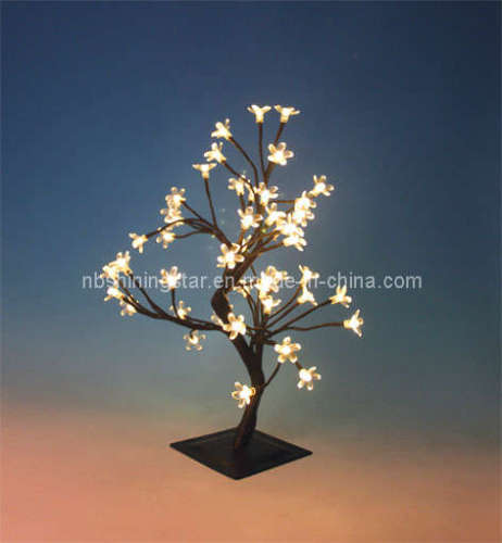 LED Christmas Flower Light Used as Holiday Light (XS-24V-48L-WR-YH)