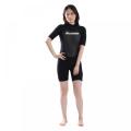 Atenovo Personalizado aquinação esportes Mulheres de uma peça de 2 mm de neoprene Surfing Shorty Ladies Wetsuit