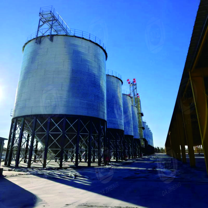 Silos for preparing anchor sealing concrete