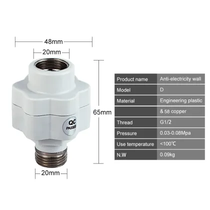 Electric Water Heater Shower Wall Switch: Safe Care, Leakage Protection, Anti-leakage for Safety