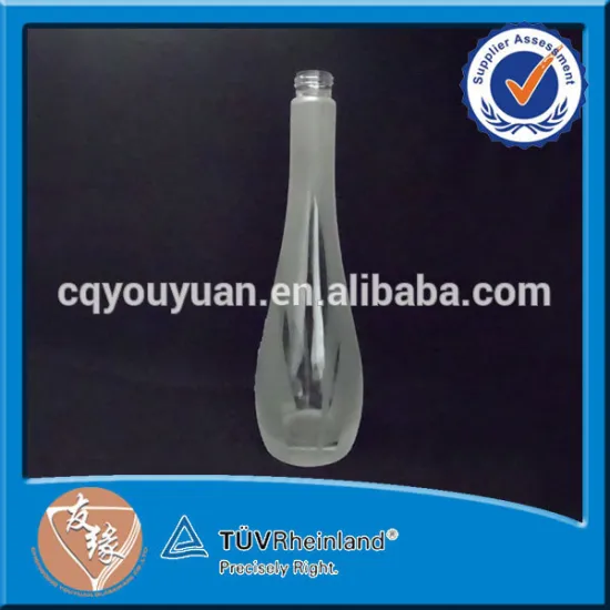 Wholesale reusable frost sanitizer 300 ml glass bottles