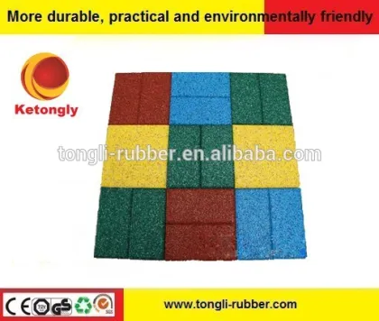 Gym rubber flooring ,10mm-50mm rubber floor tile .rubber floor mat