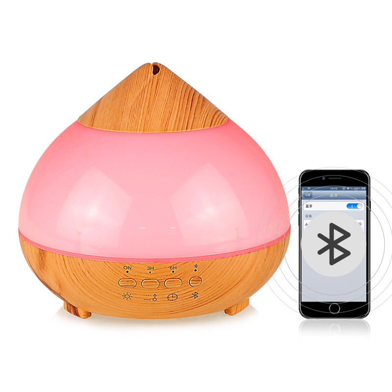 Bluetooth Speaker Steam Humidifier Scent Diffuser para sa Pagtulog