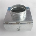 Galvanised Steel Inline Duct Box for Hvac