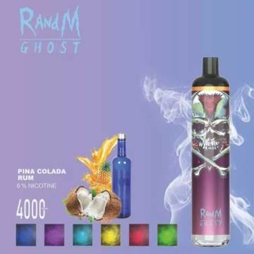 Popular 4000 Puffs Randm Ghost Vape recarregável
