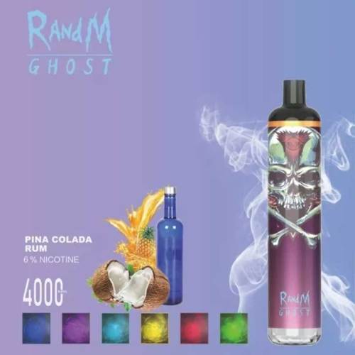 Randm Hayalet Led Light 4000 Puflar Tek Kullanımlık Vape