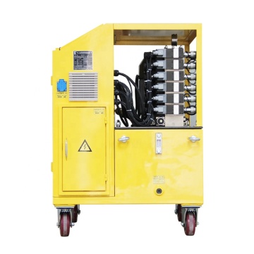 Hệ thống căng thẳng đồng bộ plc dự ứng lực với giắc cắm thủy lực