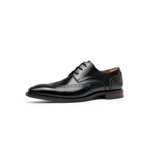 Tire d&#39;aile, chaussures pour hommes en cuir authentiques