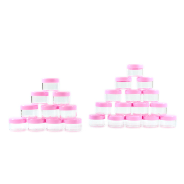 Amazon clear plastic cosmetic jar for eye cream