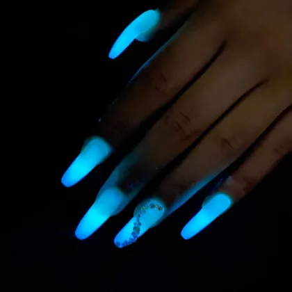 6 Color Luminous Acryl Gel System without Nail Form