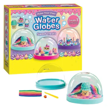 DIY Snow Globe Sweet Treats: Fun Kids Arts and Crafts Toy Project