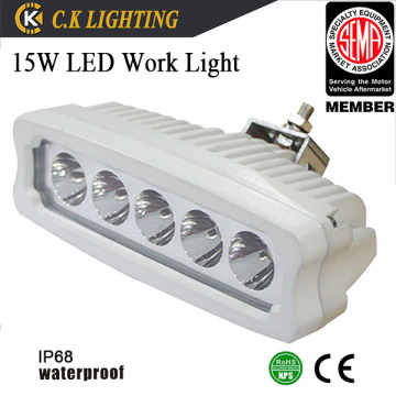 10-30v 15w flush mount led work light lamp for truck