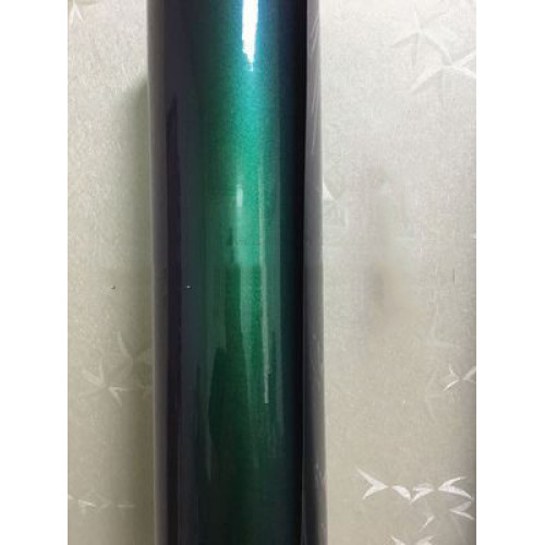 High polymeric PVC Gloss Olive Green Shifting Vinyl