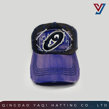 Custom Printed Unstructured 6-Panel Washed Baseball Cap