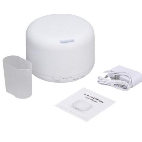 500ml Mist Electric Humidifier White Oil Diffuser Aroma