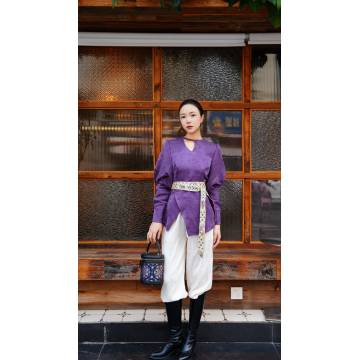 Blusa china nueva 100% seda Sinan Compass