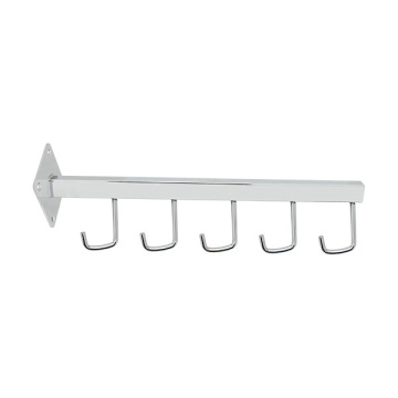 Waterfall Hook Metal Chrome 5 Hook Display J Hook for Wall