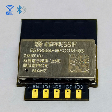 ESP8684-WROOM-03 with ESP32-C2 RISC-V Single-Core Microprocessor, 2MB/4MB Flash for Smart Product Firmware Customization