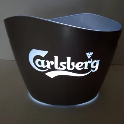 Budweiser Calsberg beer ice bucket