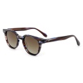 Vintage Round Acetate Sunglasses