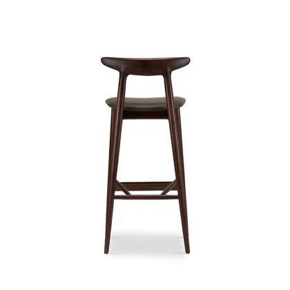 Indigo Wooden Bar Stool