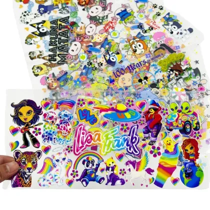 Ready to Ship 16oz Libbey UV DTF Custom Cup Wraps and Tumblers with Logo