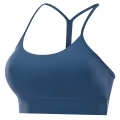 Reggiseno yoga con spalline sottili con retro a vogatore