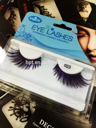 colorful eyelash false eyelash