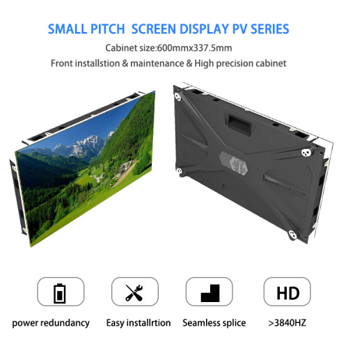 Small pitch HD P1.25 p2 led display screen