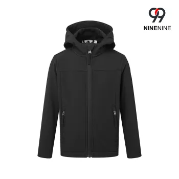 Kids Softshell Hooded Jacket